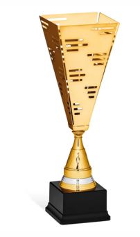 Coppa di design in metallo