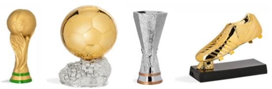 Trofei premiazioni per tornei di calcio