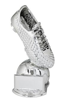 Trofeo scarpetta da calcio argento